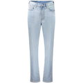 Calvin Klein Azzurro Cotton Women Jeans