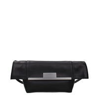 Borsa a tracolla in pelle nera Max Mara