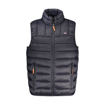 Norvège 1963 Nero Poliammide Gilet Homme