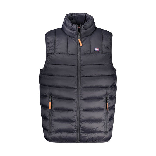 Gilet da uomo in poliammide nero Norvegia 1963