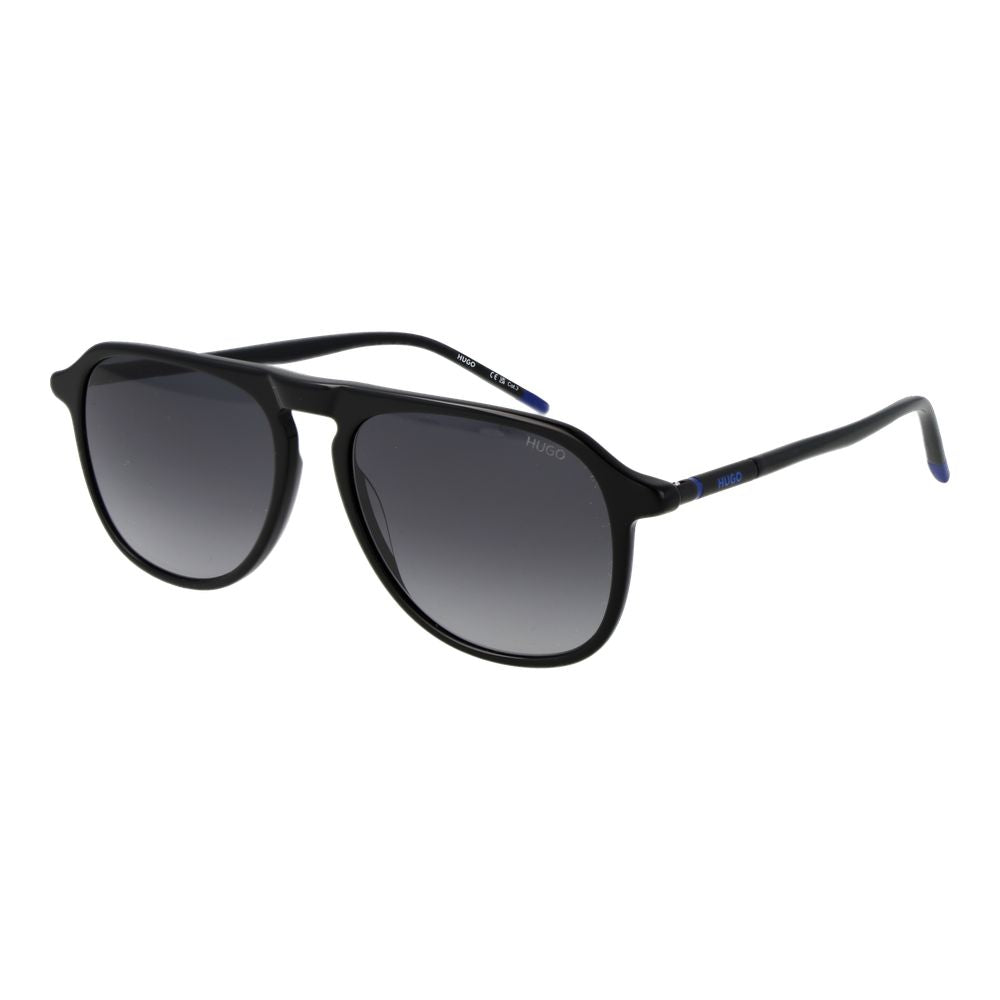 Occhiali da sole neri in acetato Hugo Boss