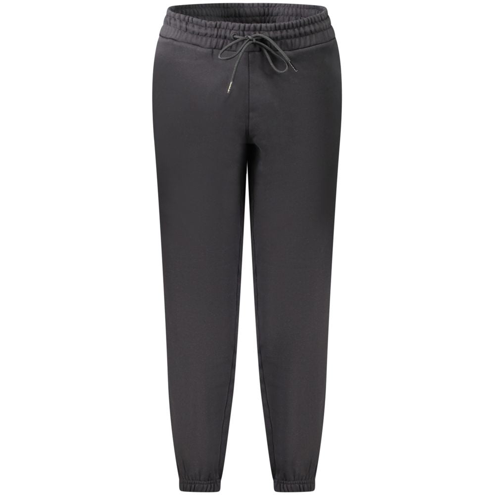 Pantalon de sport Napapijri en coton noir pour femme