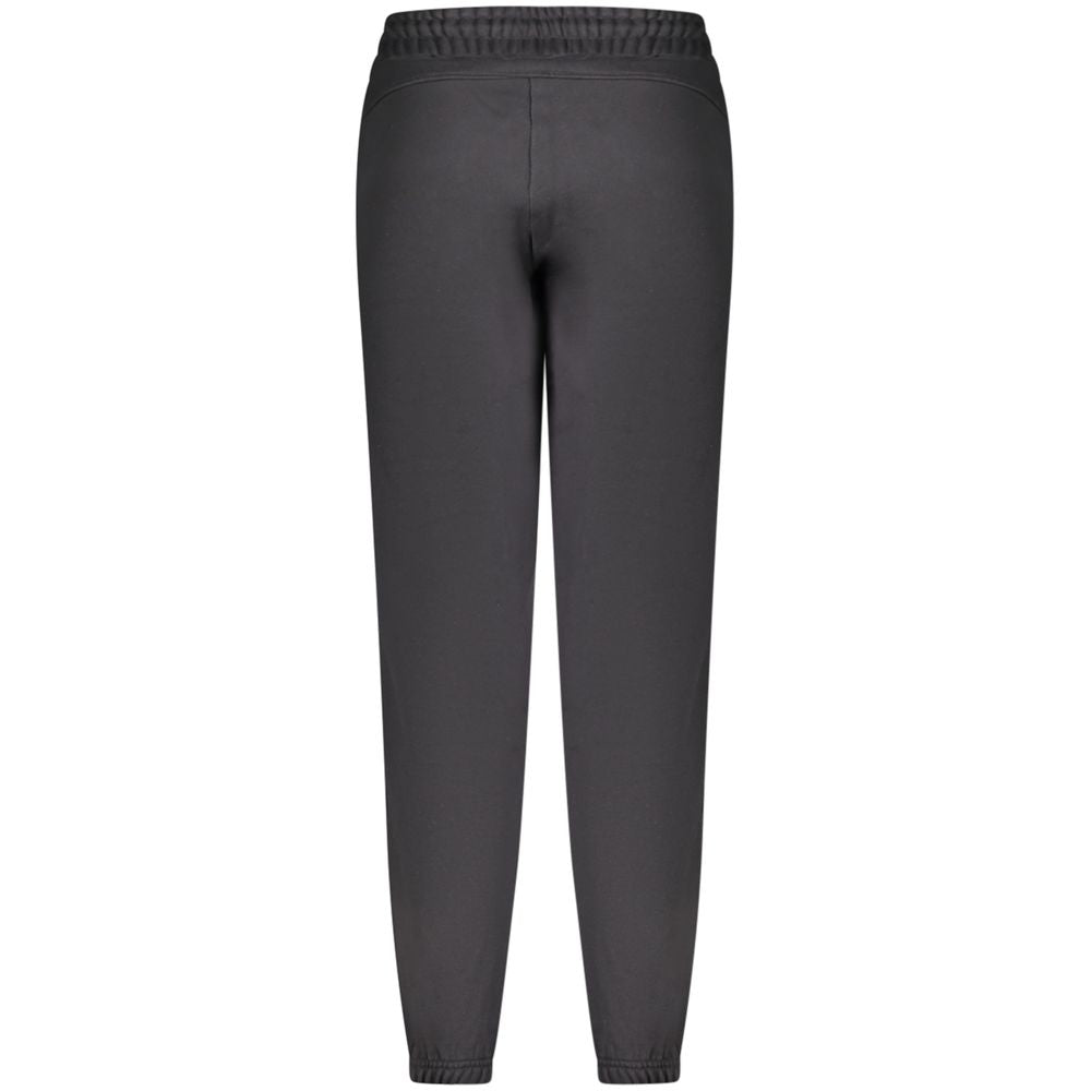 Pantalon de sport Napapijri en coton noir pour femme