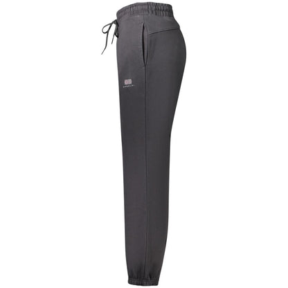 Pantaloni sportivi da donna in cotone nero Napapijri