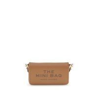Borsa a tracolla Marc Jacobs in pelle di vitello marrone Bos Taurus