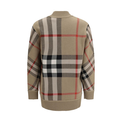 Burberry Beige Polyester Cardigan