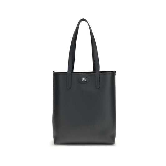Borsa a tracolla Burberry Bos Taurus in pelle di vitello nera