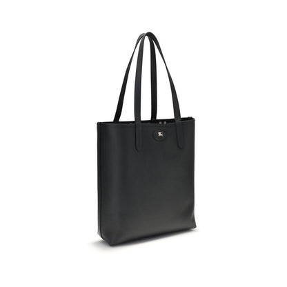 Borsa a tracolla Burberry Bos Taurus in pelle di vitello nera