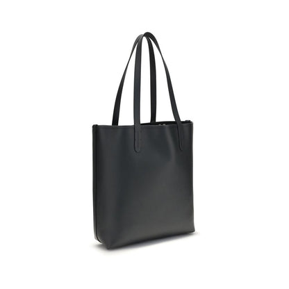 Borsa a tracolla Burberry Bos Taurus in pelle di vitello nera