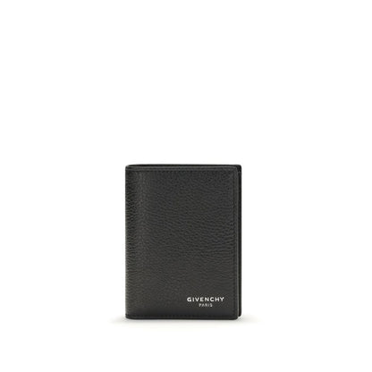Portefeuille Givenchy Bos Taurus en cuir de veau noir