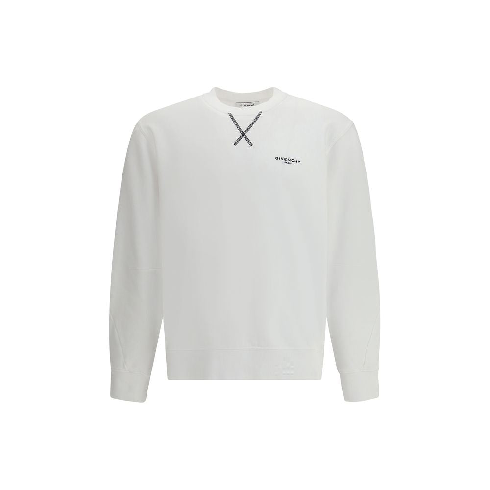 Felpa in cotone bianco Givenchy