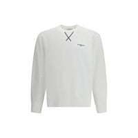 Felpa in cotone bianco Givenchy