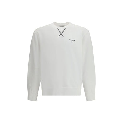 Felpa in cotone bianco Givenchy