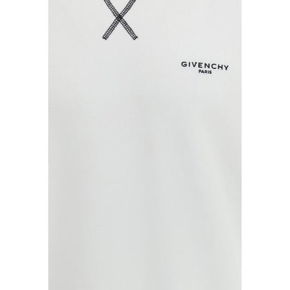 Felpa in cotone bianco Givenchy