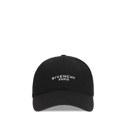 Cappello da baseball Givenchy in cotone nero
