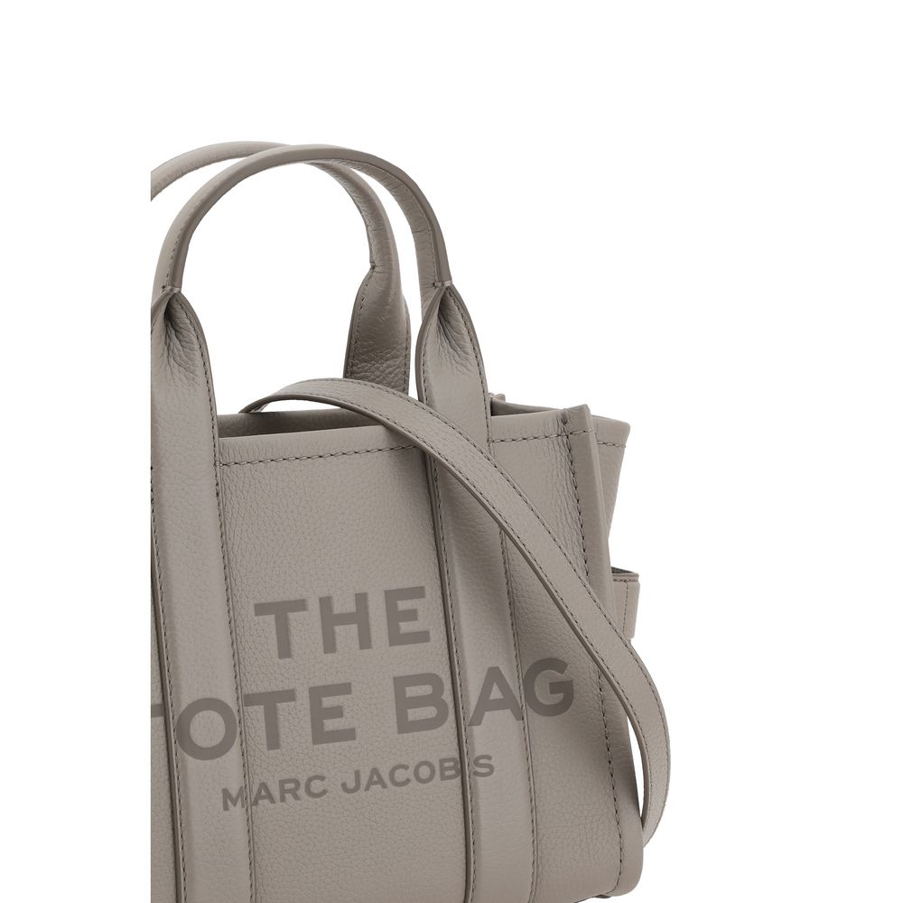 Borsa a mano Bos Taurus in pelle di vitello grigia Marc Jacobs