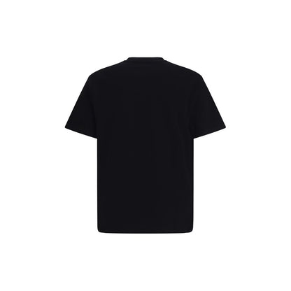 Maglietta nera in cotone Jil Sander