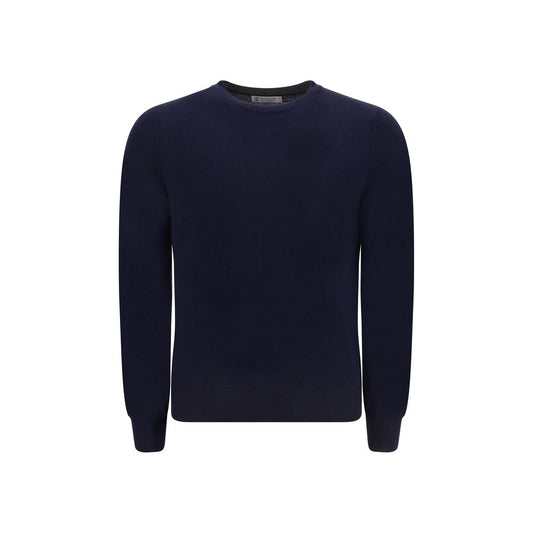 Felpa Brunello Cucinelli in lana blu Oves Aries