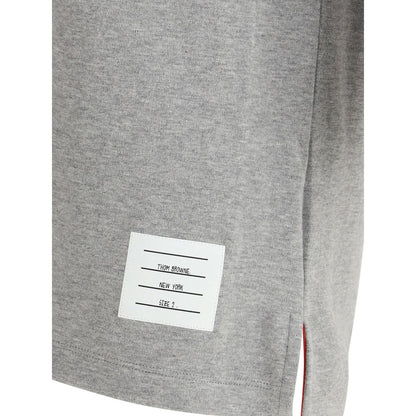 T-shirt en coton gris Thom Browne