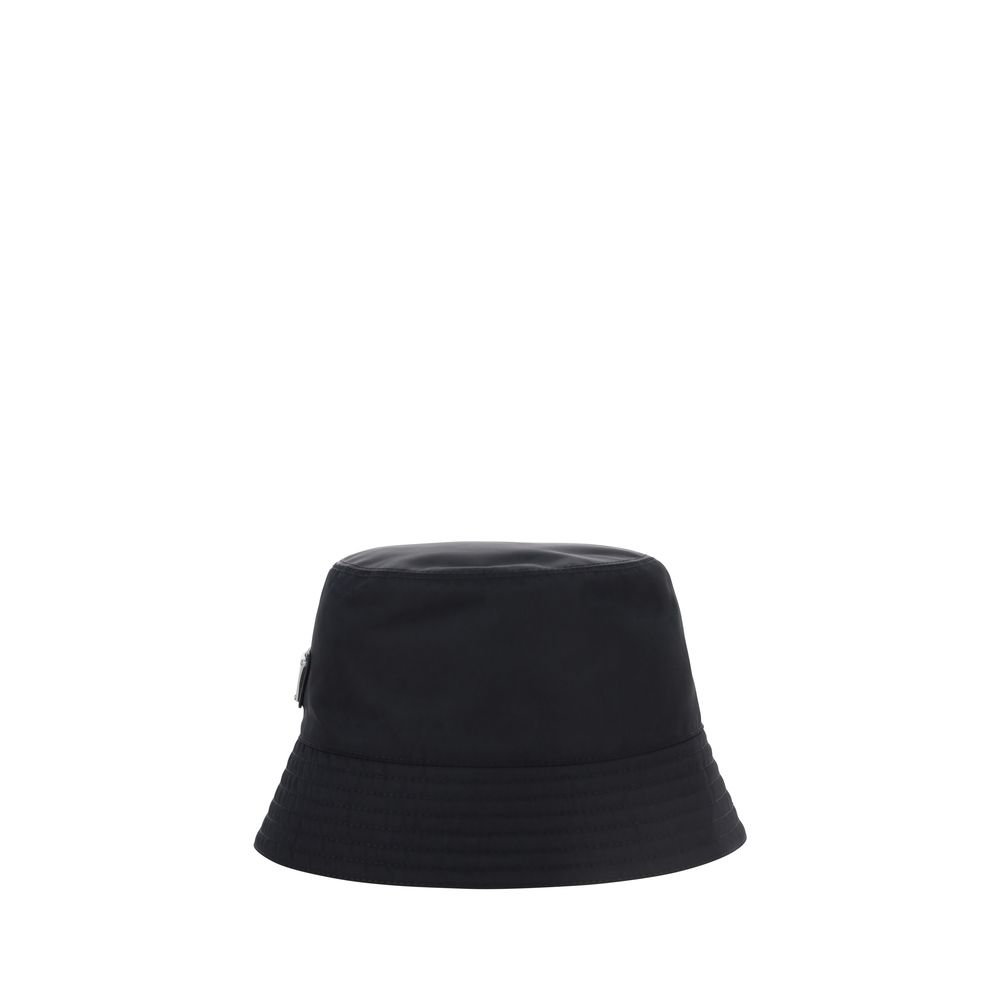 Cappello da pescatore Prada in poliammide nero