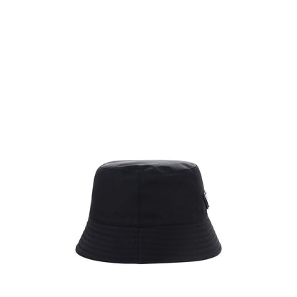 Cappello da pescatore Prada in poliammide nero