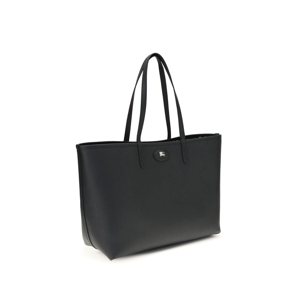 Borsa a tracolla Burberry Bos Taurus in pelle di vitello nera