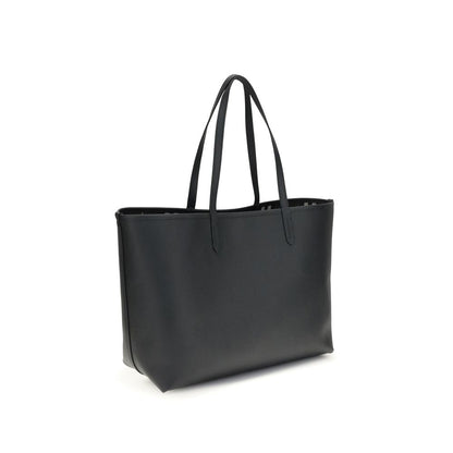 Borsa a tracolla Burberry Bos Taurus in pelle di vitello nera