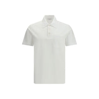 Polo in cotone bianco Givenchy