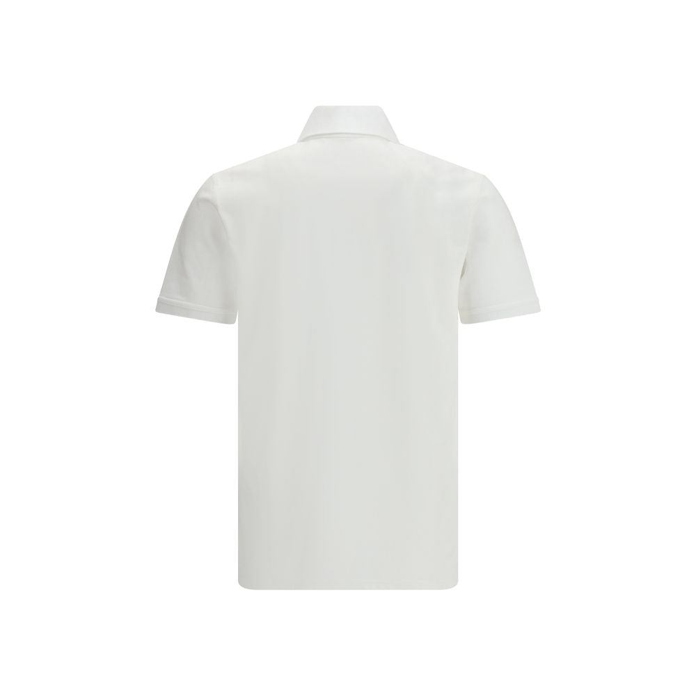 Polo in cotone bianco Givenchy