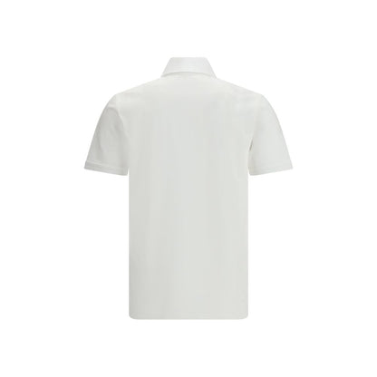 Polo in cotone bianco Givenchy