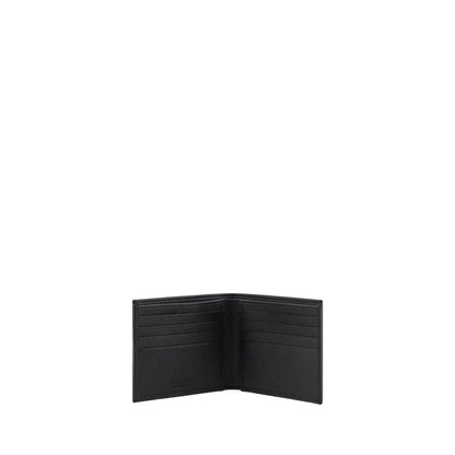 Portafoglio Prada in nylon nero