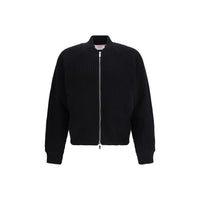 Thom Browne Bomber in Lana Nera