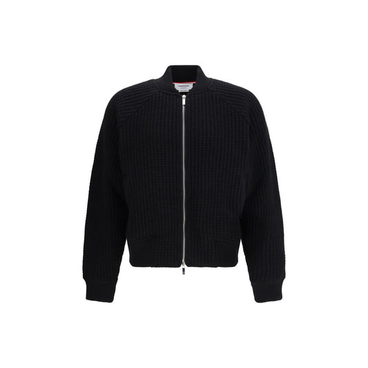 Thom Browne Bomber in Lana Nera