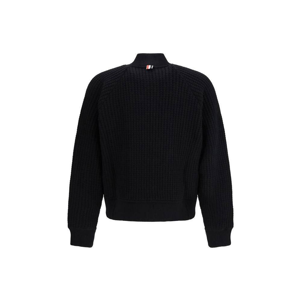 Thom Browne Bomber in Lana Nera