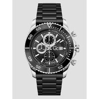 Orologio elegante in ceramica nera GC
