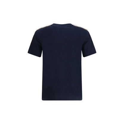 T-shirt in cotone blu Burberry