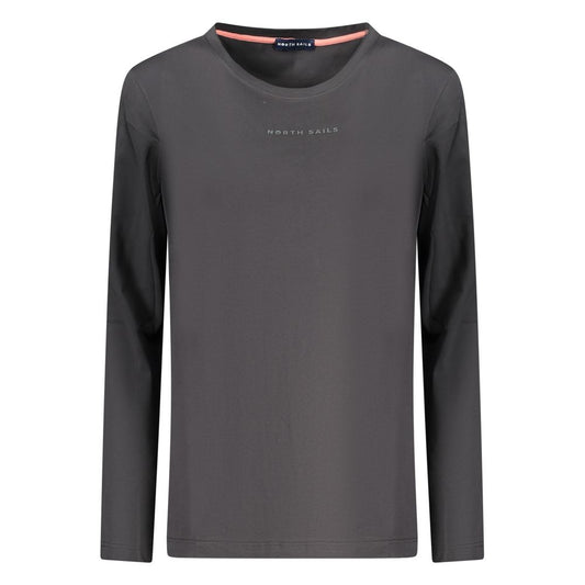 Maglietta da donna in cotone nero North Sails