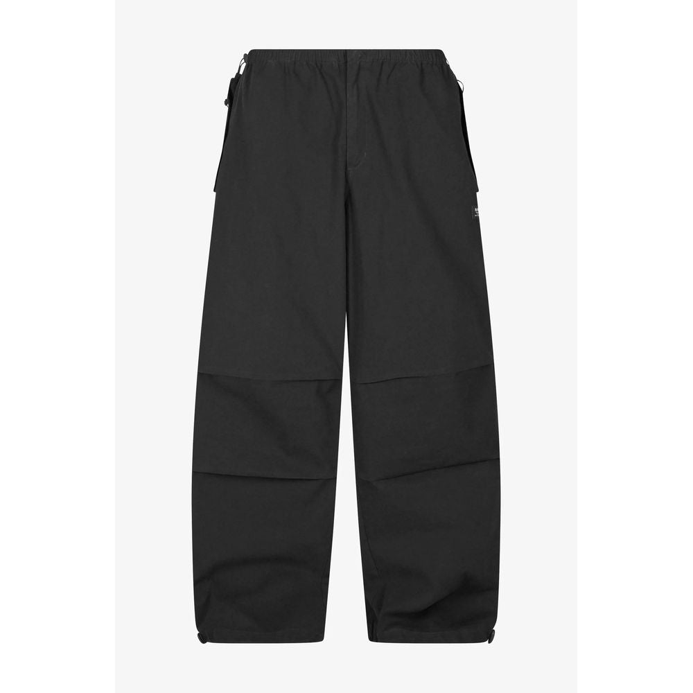 Pantalon décontracté en coton noir Karl Kani