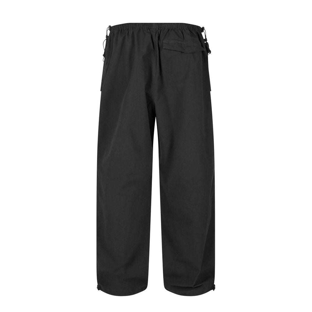 Pantalon décontracté en coton noir Karl Kani