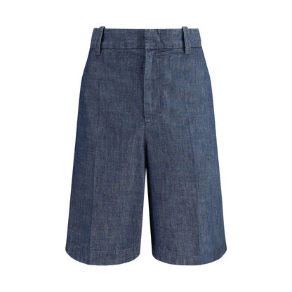 Bermuda in cotone blu Jil Sander