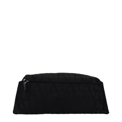 Zaino in tessuto nero Valentino Garavani