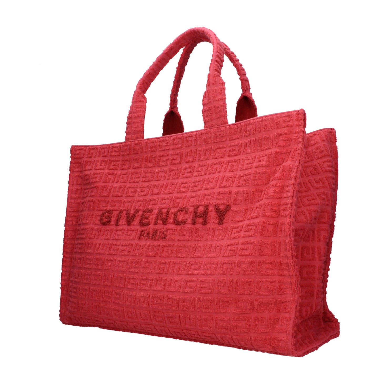 Borsa a mano in tessuto rosso Givenchy