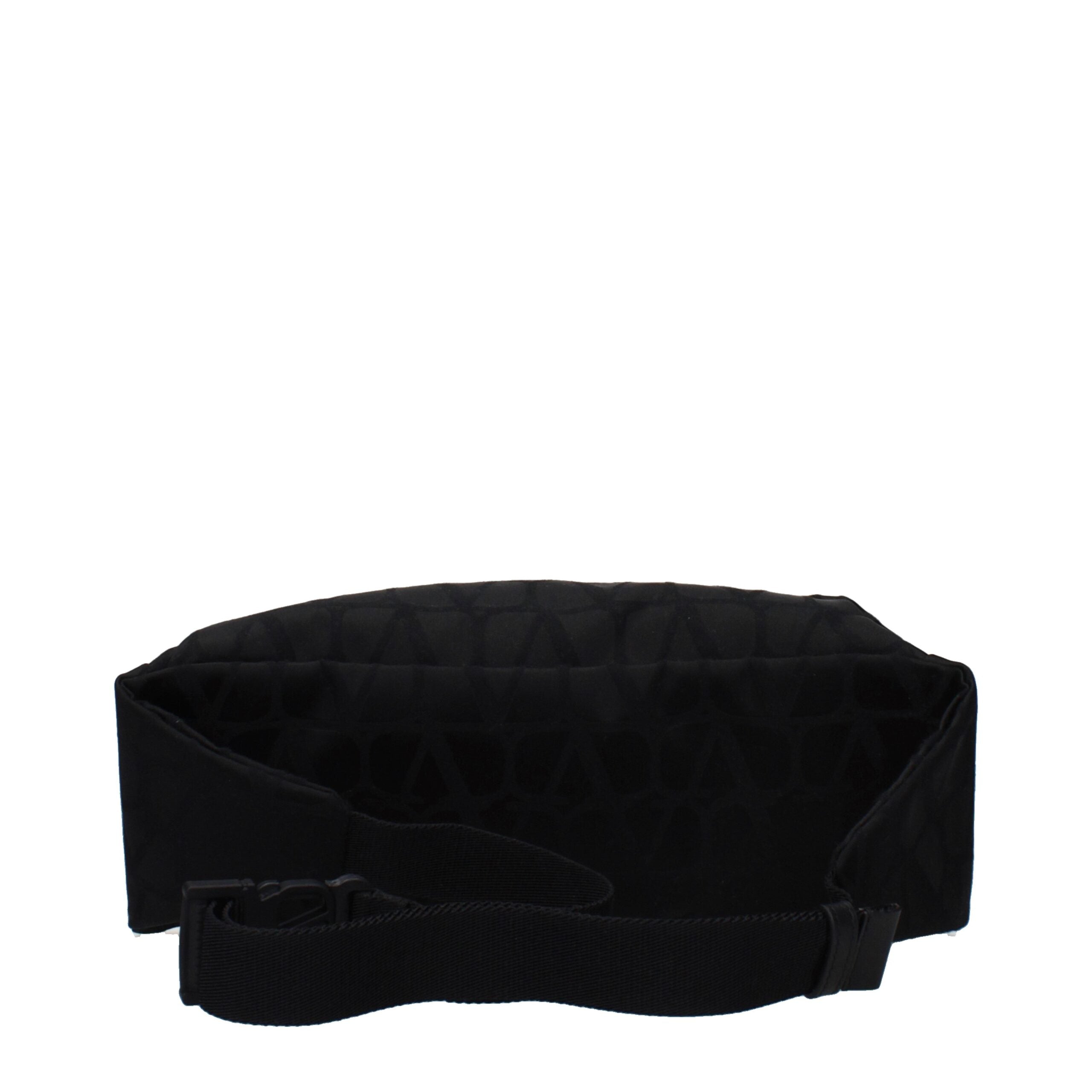 Sac à dos en tissu noir Valentino Garavani