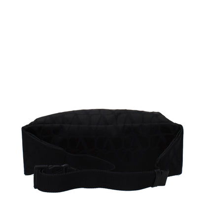 Zaino in tessuto nero Valentino Garavani