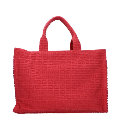 Borsa a mano in tessuto rosso Givenchy