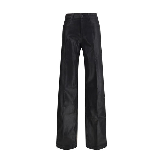 Pantaloni casual in cotone nero L'Agence