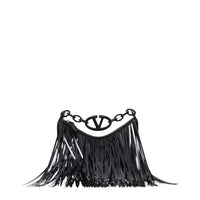 Borsa a mano in pelle nera Valentino Garavani