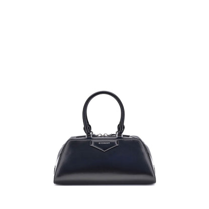 Borsa a mano Givenchy Bos Taurus in pelle di vitello nera