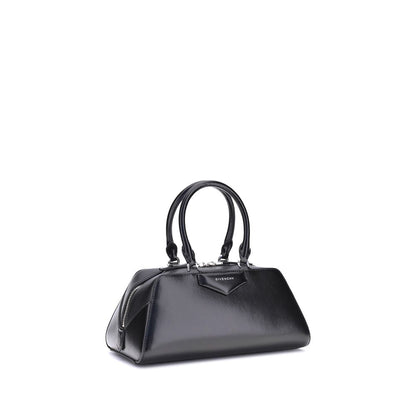 Borsa a mano Givenchy Bos Taurus in pelle di vitello nera