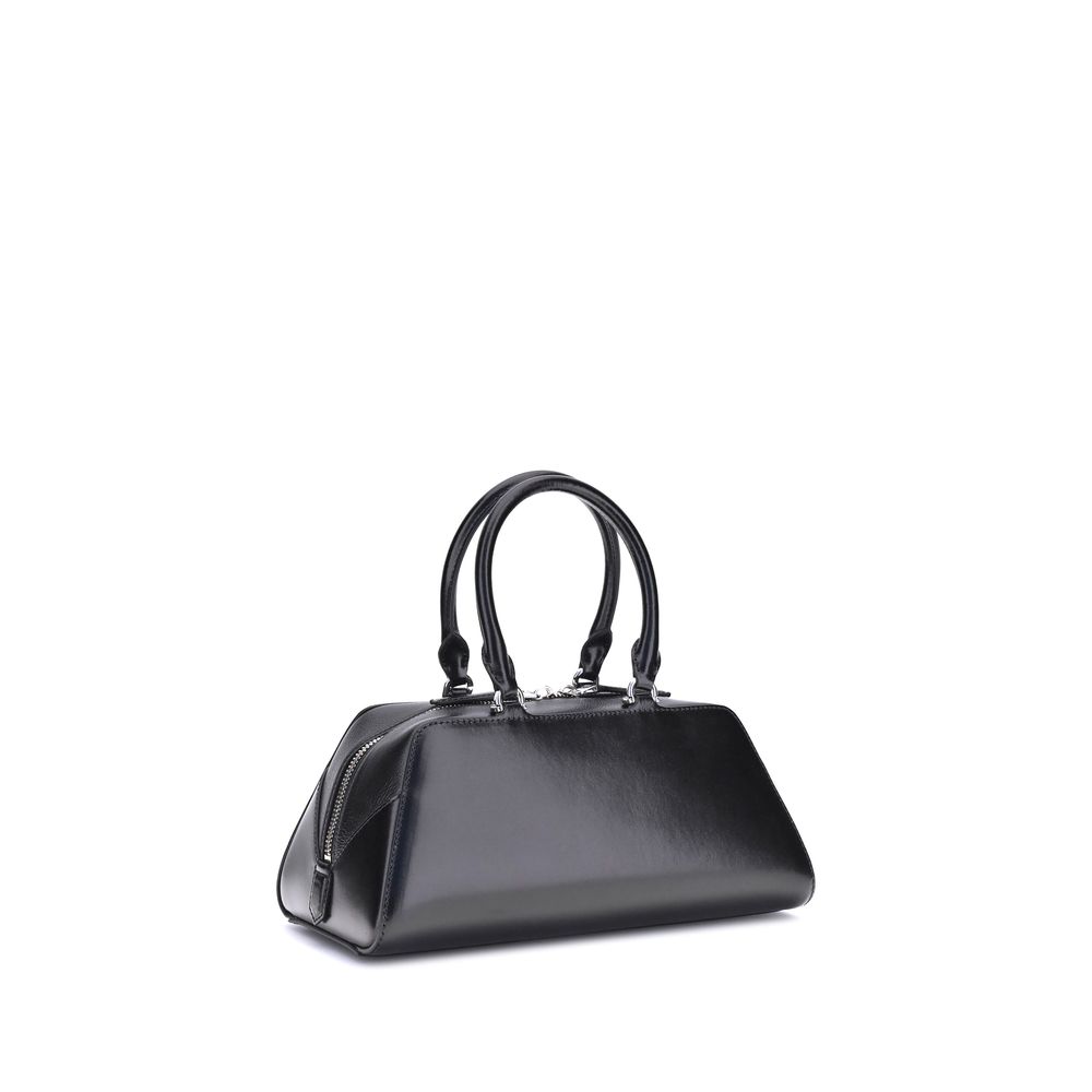 Borsa a mano Givenchy Bos Taurus in pelle di vitello nera